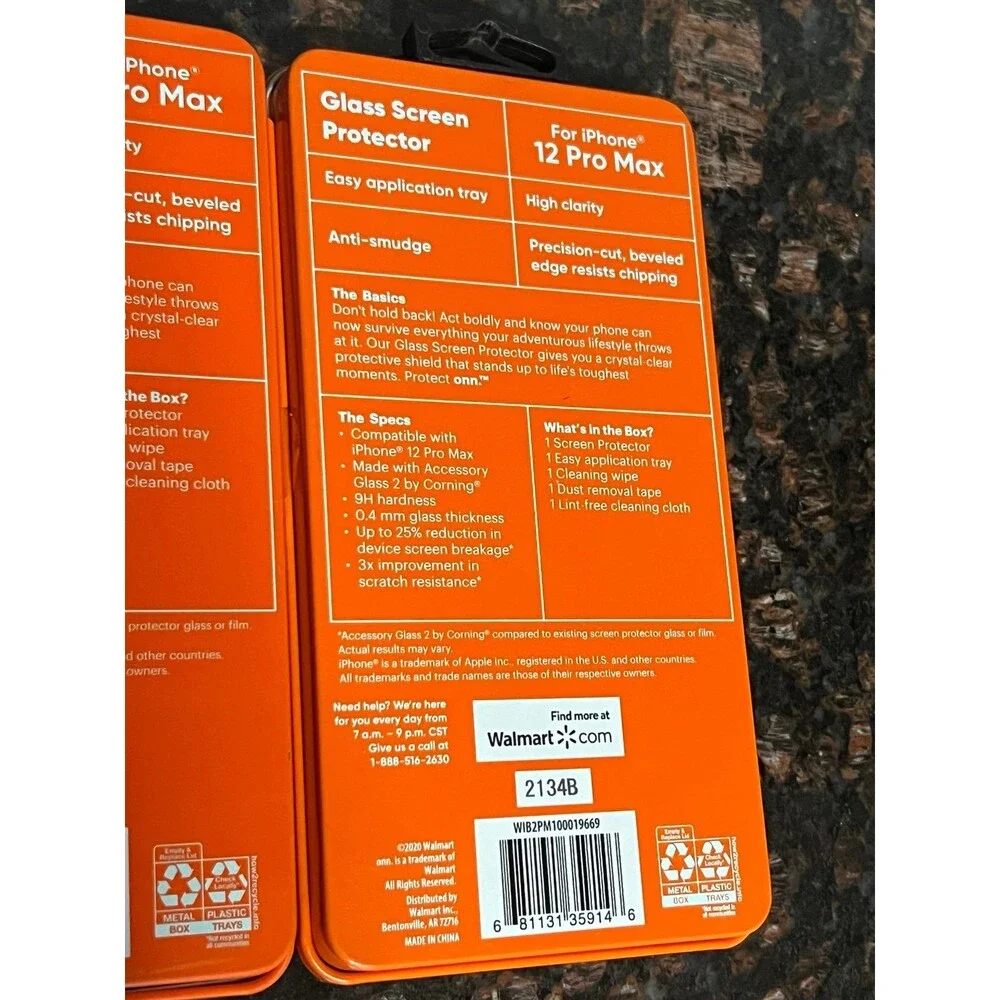 Screen protector IPhone 12 Pro Max new 2